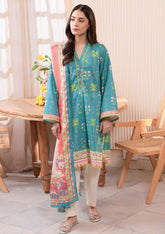 02 | 2PC Unstitched Lawn Collection By Zellbury